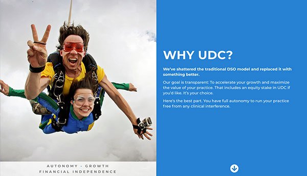 Why UDC? screenshot